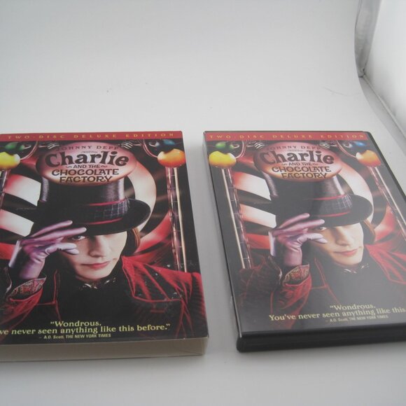 Charlie and The Chocolate Factory (2 DVD Disc Deluxe Edition) (widescreen) (PG) - Picture 1 of 5
